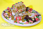 House made with biscuits, Italian style
