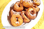Sweet fritters with potatoes from Sardinia
