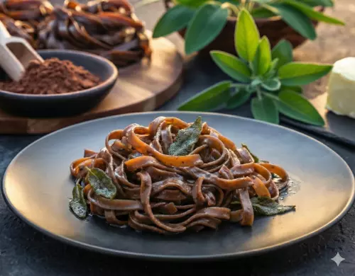 Tagliatelle al cacao