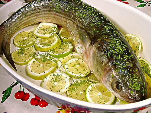 Cefalo al forno