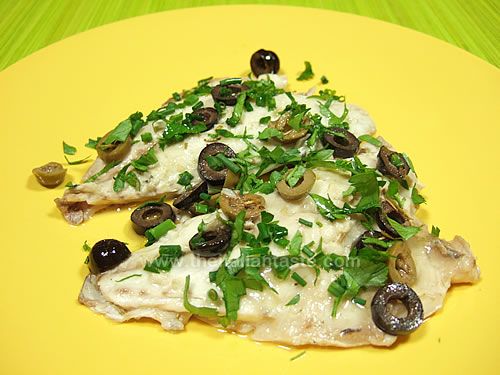 Orata con olive
