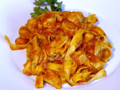 Tagliatelle ai funghi porcini