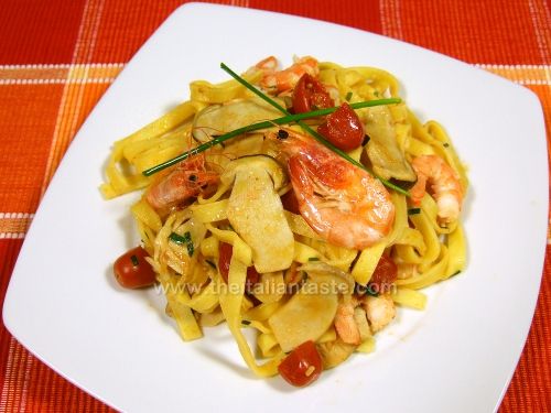 Tagliatelle mare e monti
