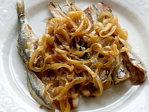 Sarde in saor 