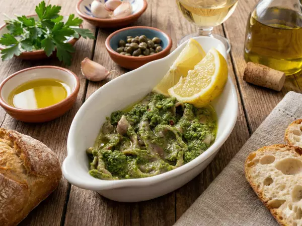 Alici in salsa verde