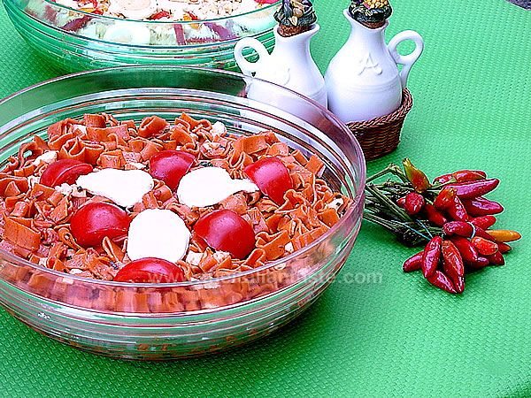 Mediterranean pasta salad