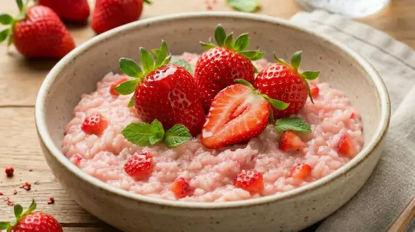 Risotto alle fragole