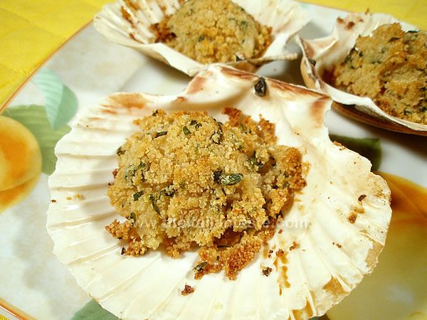 Capesante gratinate
