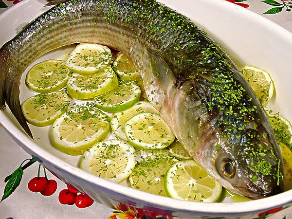 Cefalo al forno