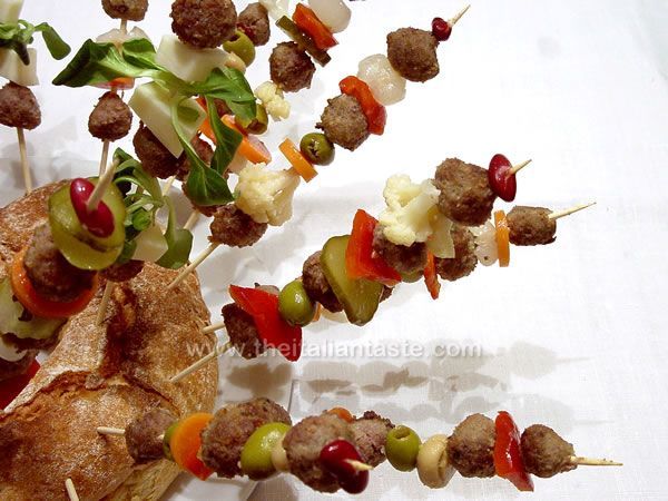 Polpettine e verdure in agrodolce