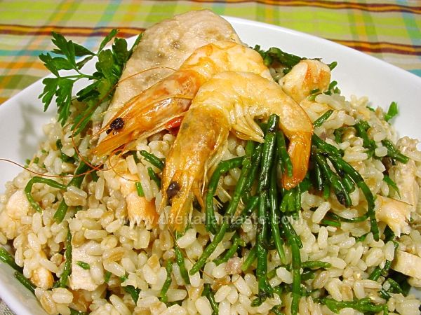 Tris di cereali al sapore di mare
