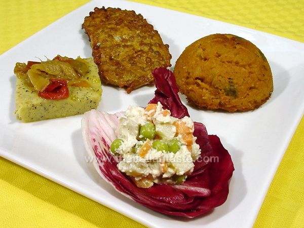 Antipasto assortito vegetariano