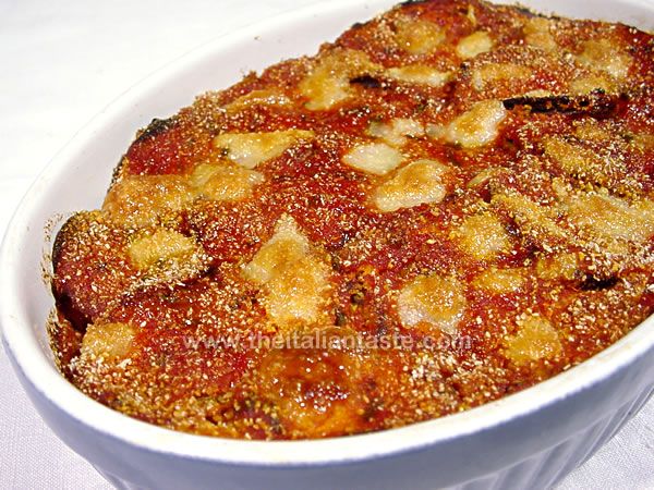 Parmigiana di melanzane siciliana