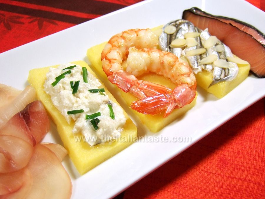 Antipasti di mare freddi